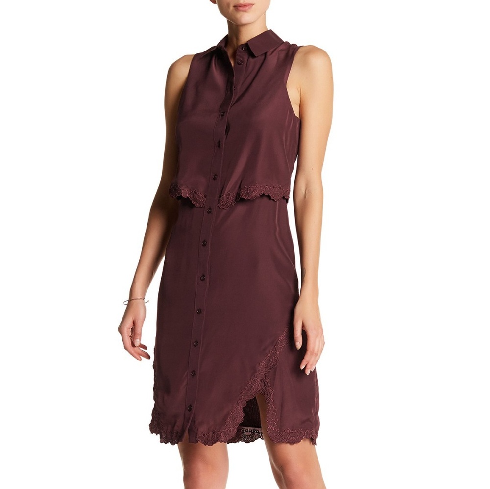 Parker Overlay Shirtdress